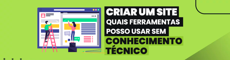 Ferramentas de criação sites para iniciantes