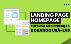 Landing Page vs Homepage veja as Diferenças e Quando Usá-las