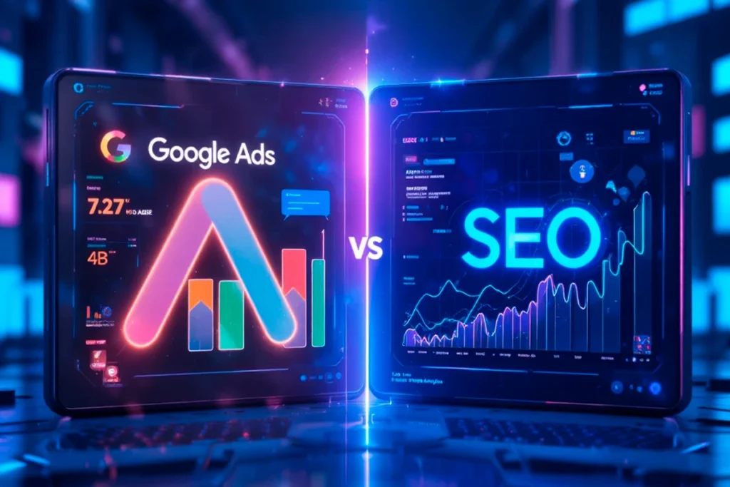 Google Ads ou SEO: Qual é Melhor para Sua Empresa?